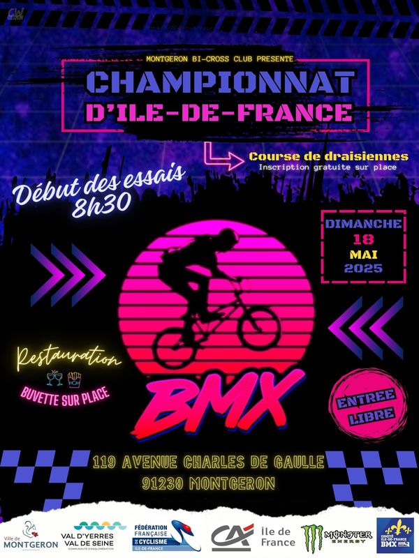 Course BMX Montgeron 18 mai