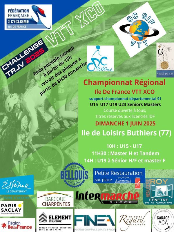 Course VTT Buthiers 1 juin