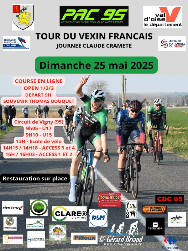 Course ROUTE Tour du Vexin 25 juin