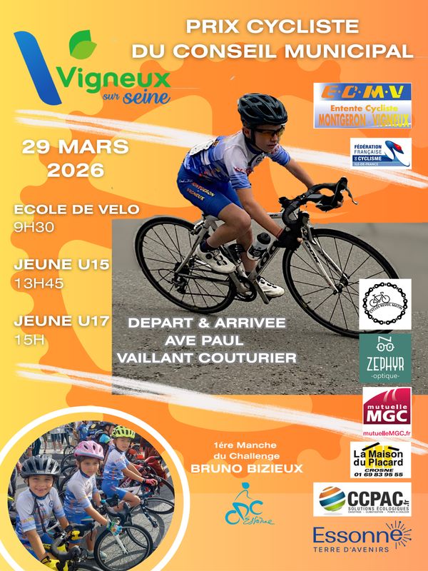 course ROUTE Vigneux sur seine 2026-03-29